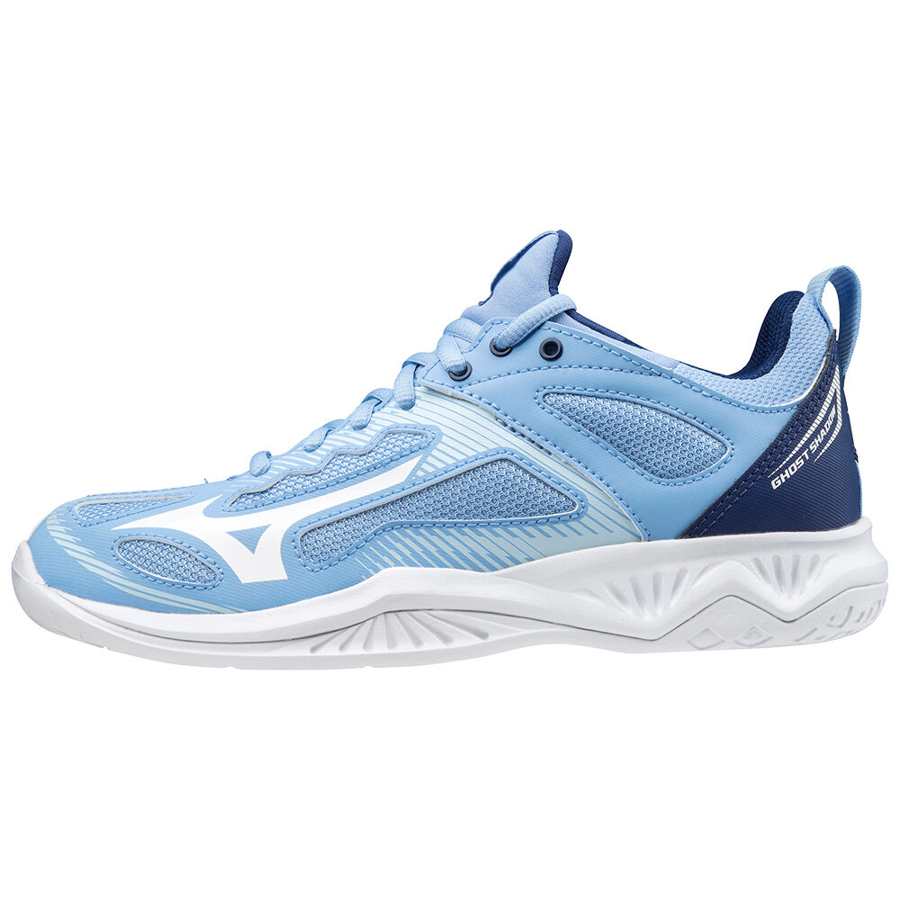 Tenis Handebol Mizuno Ghost Shadow - Mulher - Azuis/Branco - RJUBS2540